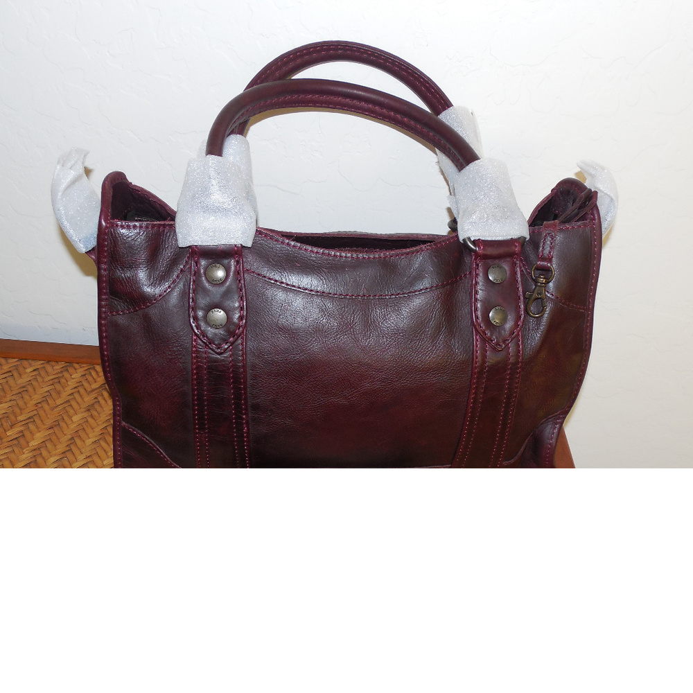 Frye Melissa Satchel, in Wine, NWT